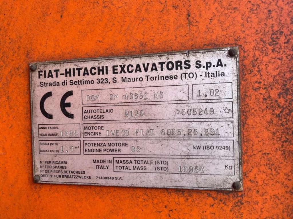 Fiat Hitachi W130 Photo 6