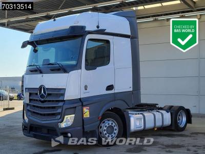 Mercedes-Benz Actros 1845 4X2 Bigspace Lowdeck Mirrorcam 2x Tank sold by BAS World B.V.