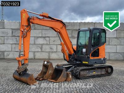 Doosan DX63-3 A/C - 3 Buckets sold by BAS World B.V.