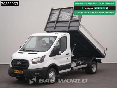 Ford Transit 165pk Kipper Dubbellucht 3,5t Trekhaak Airco Camera Euro6 Tipper Benne Kieper Airco Trekhaa sold by BAS World B.V.