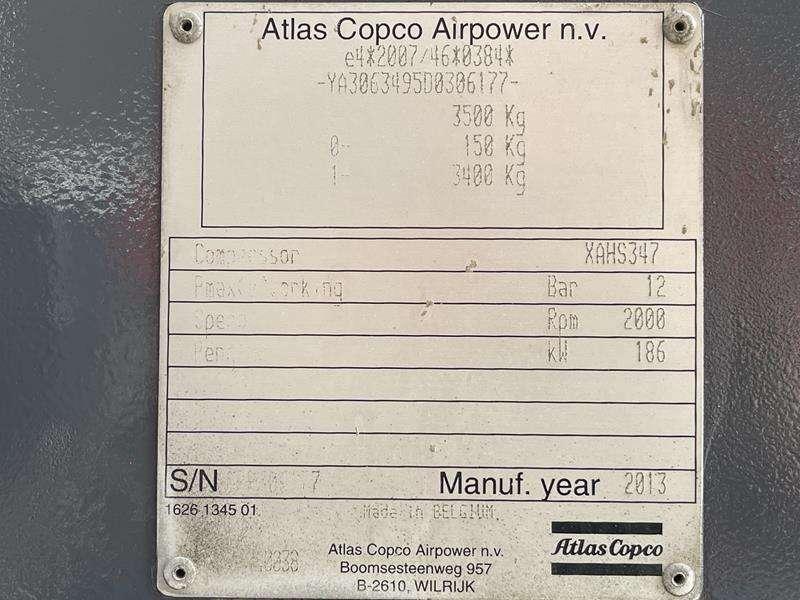 Atlas Copco XAHS 347 CD - N Photo 5
