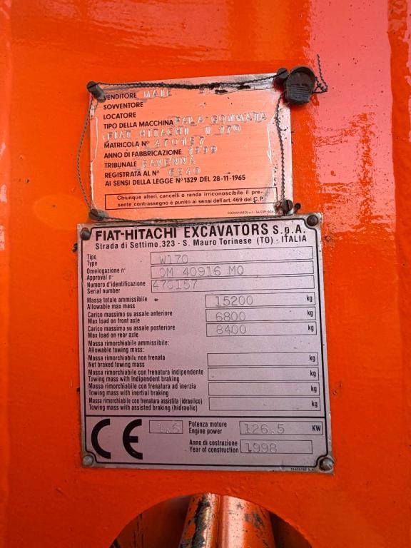 Fiat Hitachi W170 Photo 18