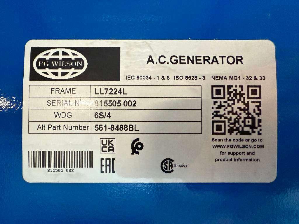 FG Wilson P850-1 - 850 kVA Open Genset - DPX-16024-O Photo 14