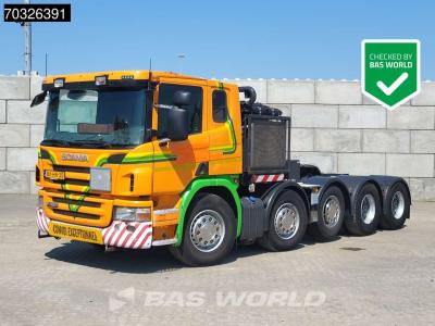 Scania P420 P 10X4 150T! Full-Air Retarder Lift+Lenkachse PTO Standklima Leder sold by BAS World B.V.