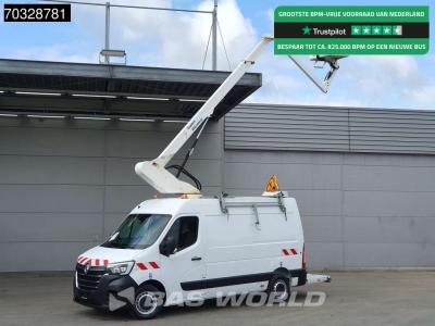 Renault Master 145PK Hoogwerker 12m Werkhoogte L2H2 Trekhaak Airco Cruise Camera Euro6 L2 Hubarbeitsbuhne A sold by BAS World B.V.