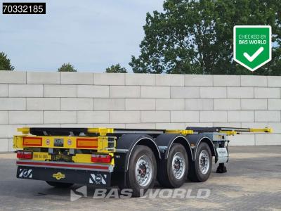 Orthaus CGS (Euro Slider 500) 3 axles Multi 45ft Lift Axle extendable SAF sold by BAS World B.V.