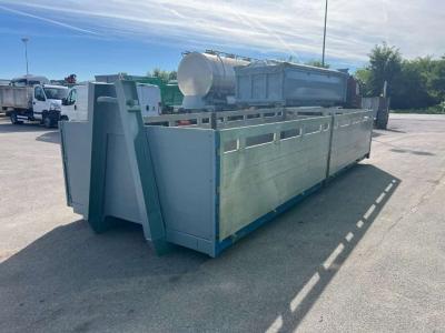 CONTAINER SCARRABILE USATO A PIANALE CON SPONDE sold by Aurora Srl