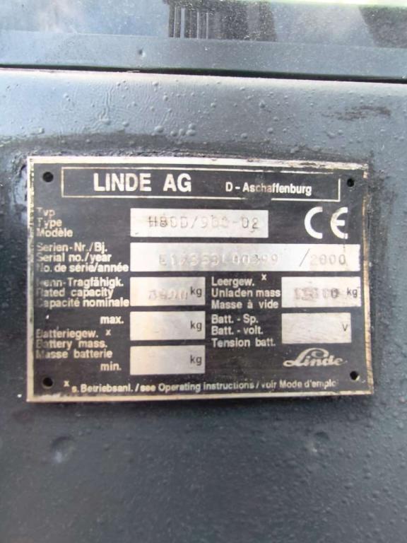 Linde H80D-02/900 Photo 7