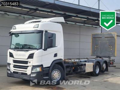 Scania P500 P 6X2 Full Air Zepro 2500kg Ladebordwand Lift-Lenk Asche Retarder Automatic sold by BAS World B.V.