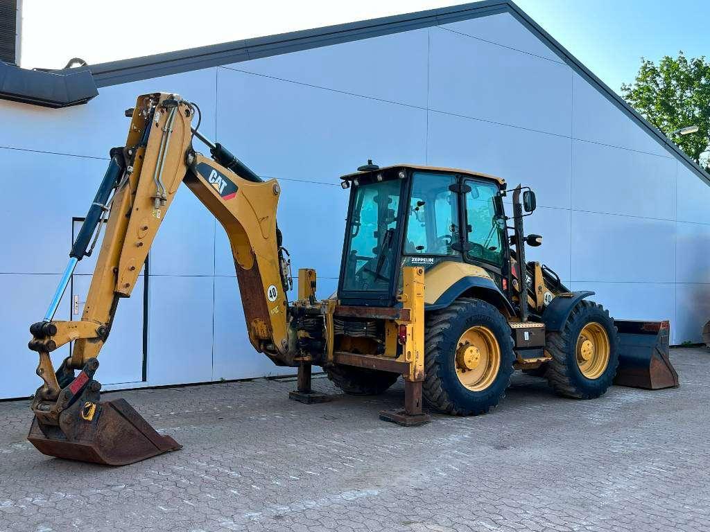 Caterpillar 444F2 - Telescopic Boom / 4WS / Hammer Lines Photo 4