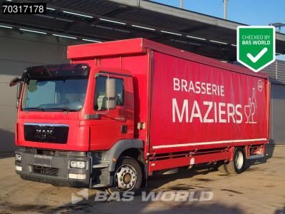 Man TGM 15.250 4X2 16tonner Curtainsides 2500kg Ladebordwand Automatic Euro 5 sold by BAS World B.V.