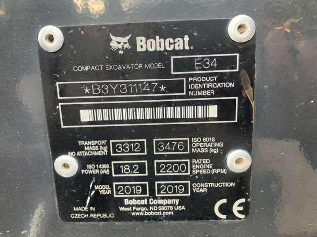 Bobcat E34 Photo 6