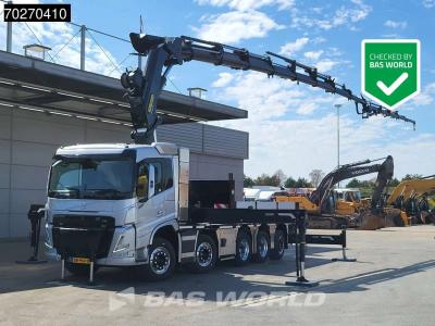 Volvo FM 500 10X4 NEW! Palfinger PK580 TEC + PJ090C JIB 2.5t Winch Kran Crane Euro 6 sold by BAS World B.V.