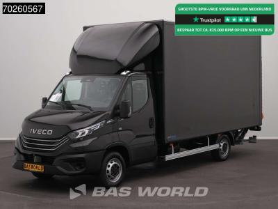 Iveco Daily 35S21 Automaat Lat om lat Dhollandia laadklep Bakwagen ACC LED Meubelbak Koffer 21m3 Airco sold by BAS World B.V.