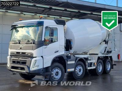 Volvo FMX 430 FMX 8X4 NEW! 10m3 Mixer Steel suspension Big-Axle VEB Euro 6 sold by BAS World B.V.