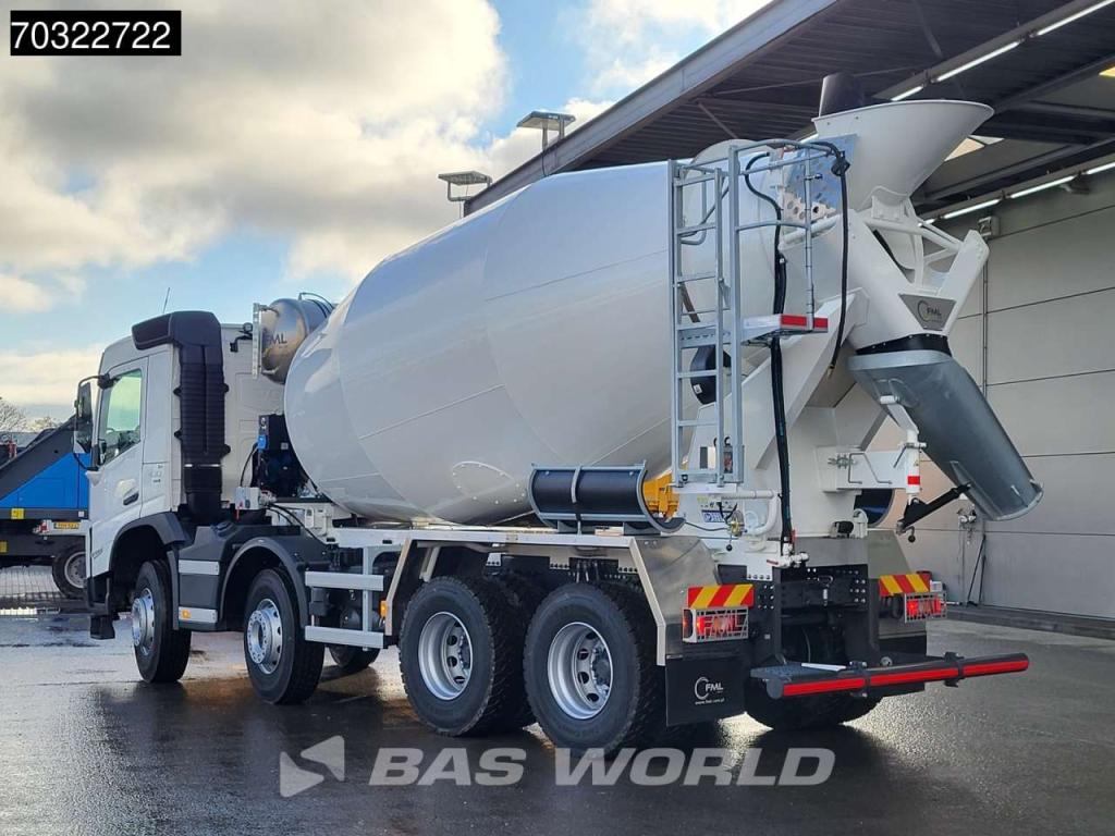 Volvo FMX 430 FMX 8X4 NEW! 10m3 Mixer Steel suspension Big-Axle VEB Euro 6 Photo 2