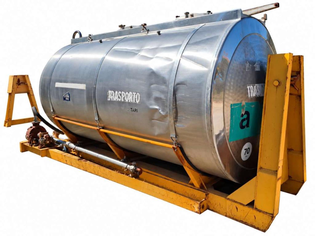CISTERNA SCARRABILE INOX Tank (equipment) Photo 8