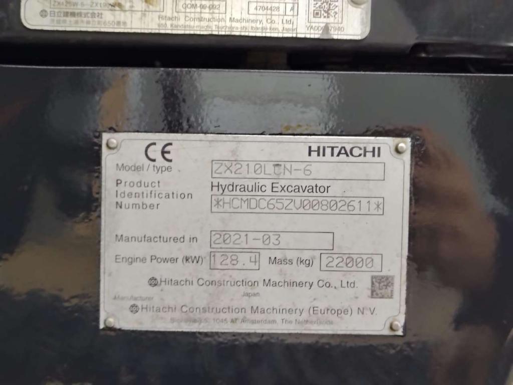 Hitachi ZX 210LCN-6 M Photo 27
