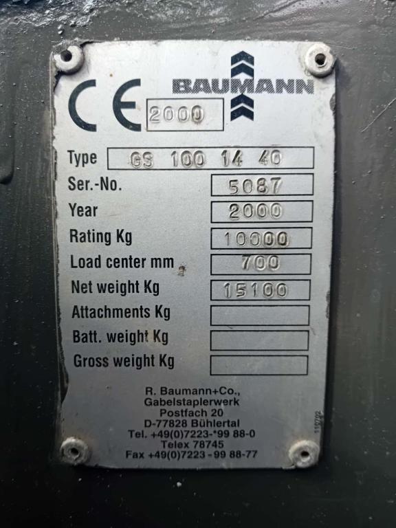 Baumann GS100/14/40 Photo 6