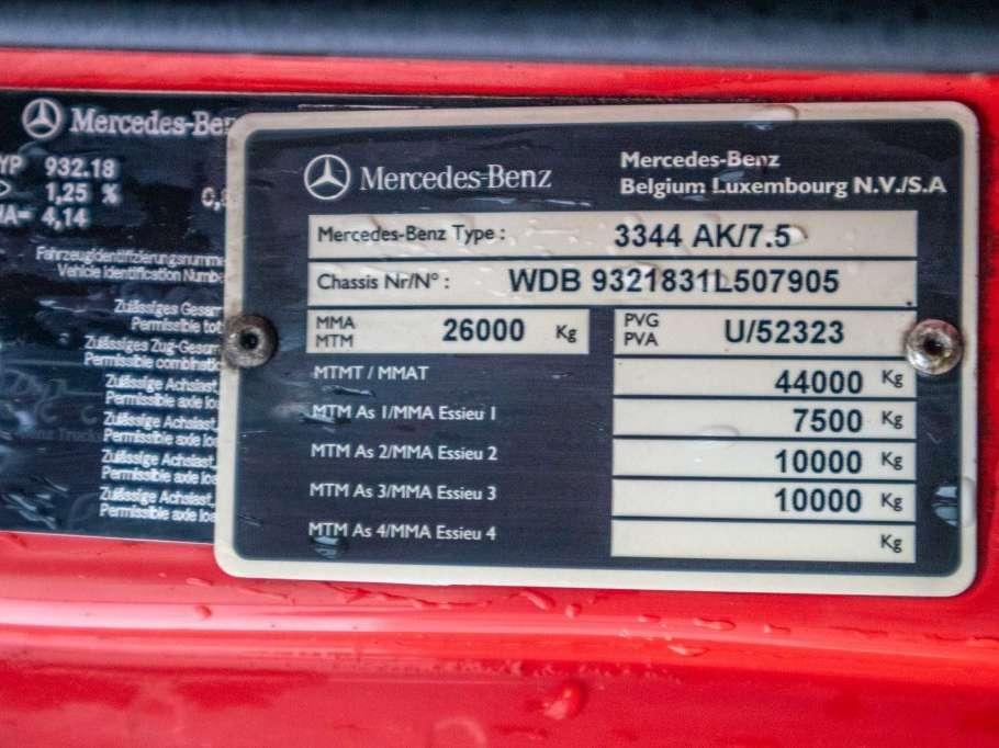 Mercedes-Benz ACTROS 3344 AK-MP3 HMF1643 Z2 Photo 15