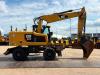 Caterpillar M316F Mobile excavator Photo 10 thumbnail