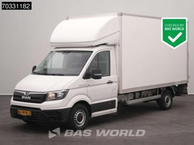 Man TGE 3.180 Dhollandia Laadklep Zijdeur Bakwagen Camera Airco Cruise Koffer Meubelbak A/C Cruise cont sold by BAS World B.V.