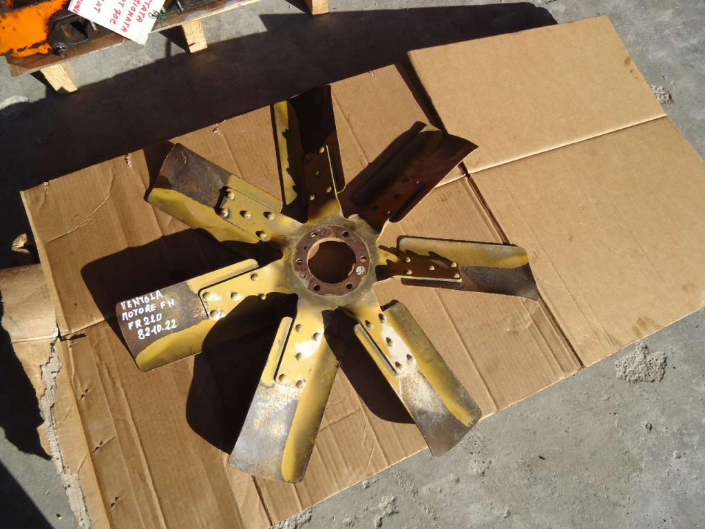 Cooling fan for Fiat Hitachi FR220 Photo 3