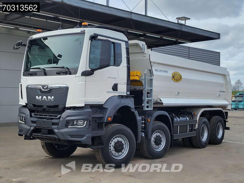 Man TGS 41.480 TGS 8X8 NEW! 8x8 20m3 Meiller Kipper Steelsuspension Automatic Euro 6 Photo 5