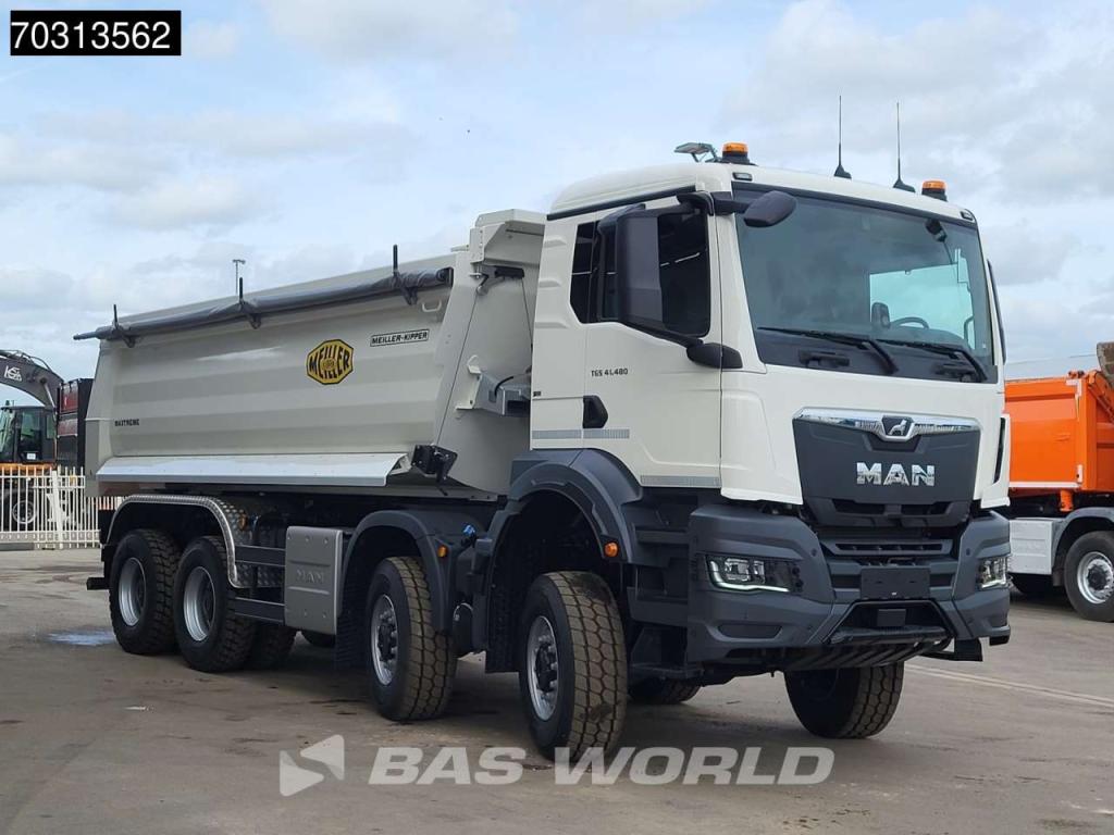 Man TGS 41.480 TGS 8X8 NEW! 8x8 20m3 Meiller Kipper Steelsuspension Automatic Euro 6 Photo 7