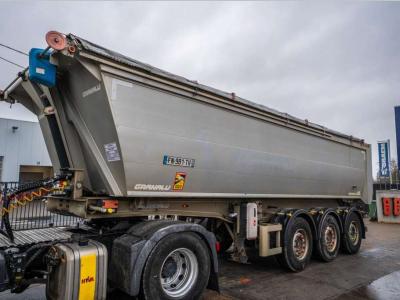 GRANALU ALU- TP 28m3 +BACHE ELEC CRAMARO sold by Braem NV