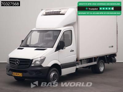 Mercedes-Benz Sprinter 516 CDI Laadklep Zijdeur Koelwagen Thermo King V-300 MAX 230v Stekker Dubbellucht Airco Cr sold by BAS World B.V.