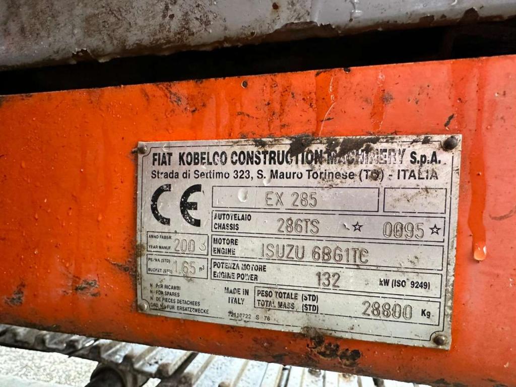Fiat Kobelco EX285 Photo 15