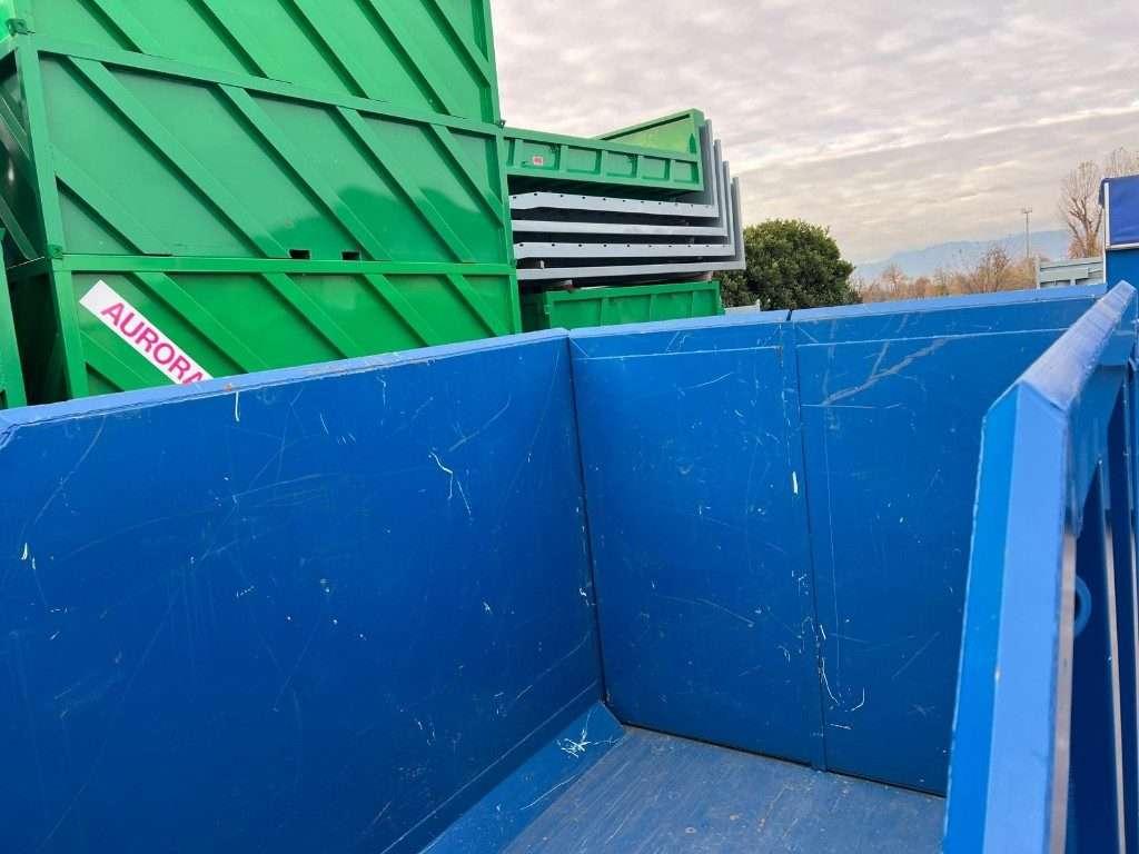 CONTAINER NUOVO SCARRABILE A CIELO APERTO CON GRU Photo 11