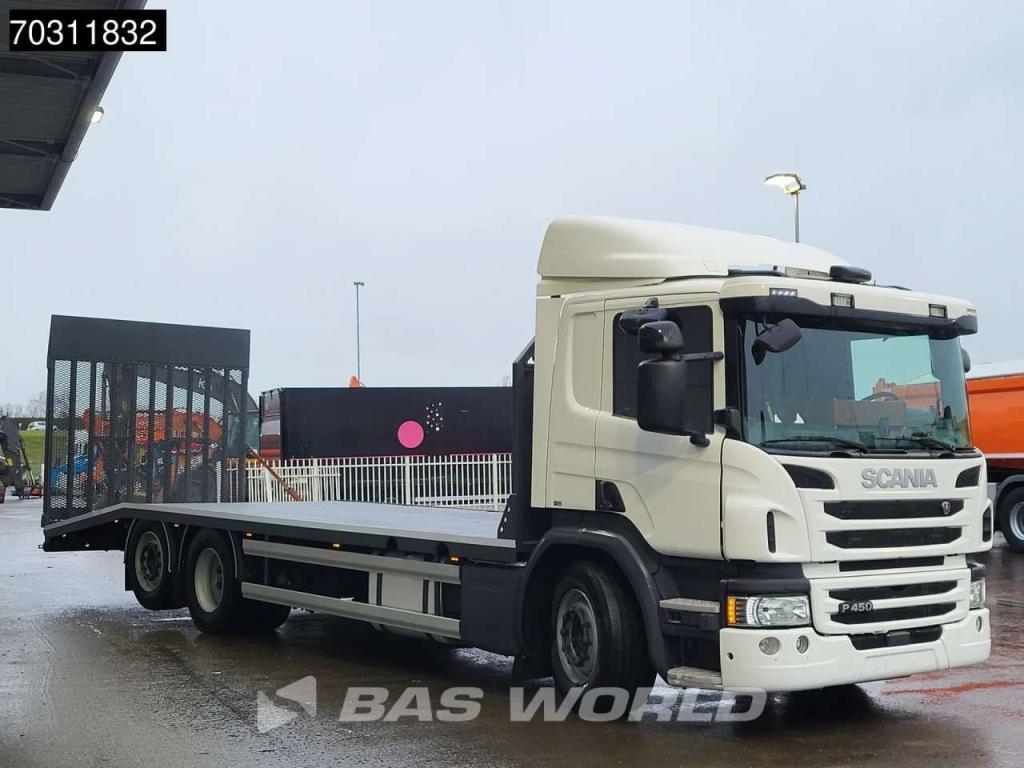 Scania P450 P 6X2 8,80m Machine Transporter Winch Lift+Steering Axle Euro 6 Photo 7