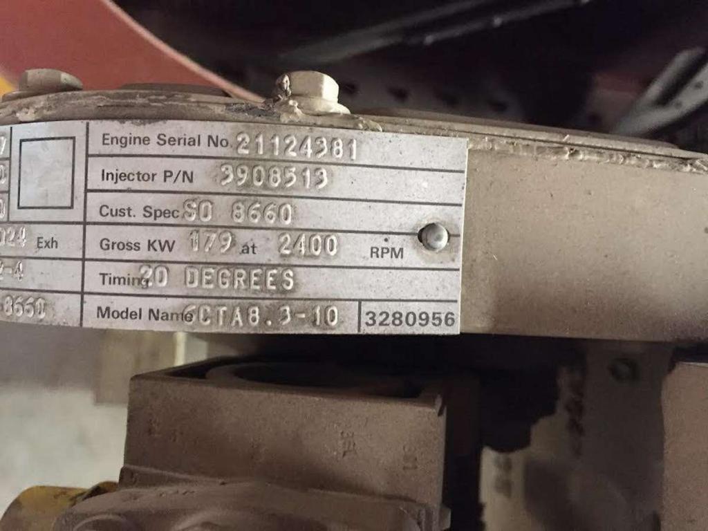 Cummins 6CTA Photo 1