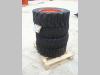 Tire with rim for Misura 27 X8.50-15 NHS AL 50%. Photo 1 thumbnail
