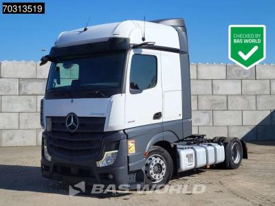 Mercedes-Benz Actros 1845 4X2 Bigspace Lowdeck Mirrorcam 2x Tank sold by BAS World B.V.