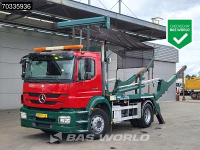 Mercedes-Benz Axor 1824 Axor 4X2 NL-Truck 14tons HYVA skiploader Automatic Euro 5 sold by BAS World B.V.
