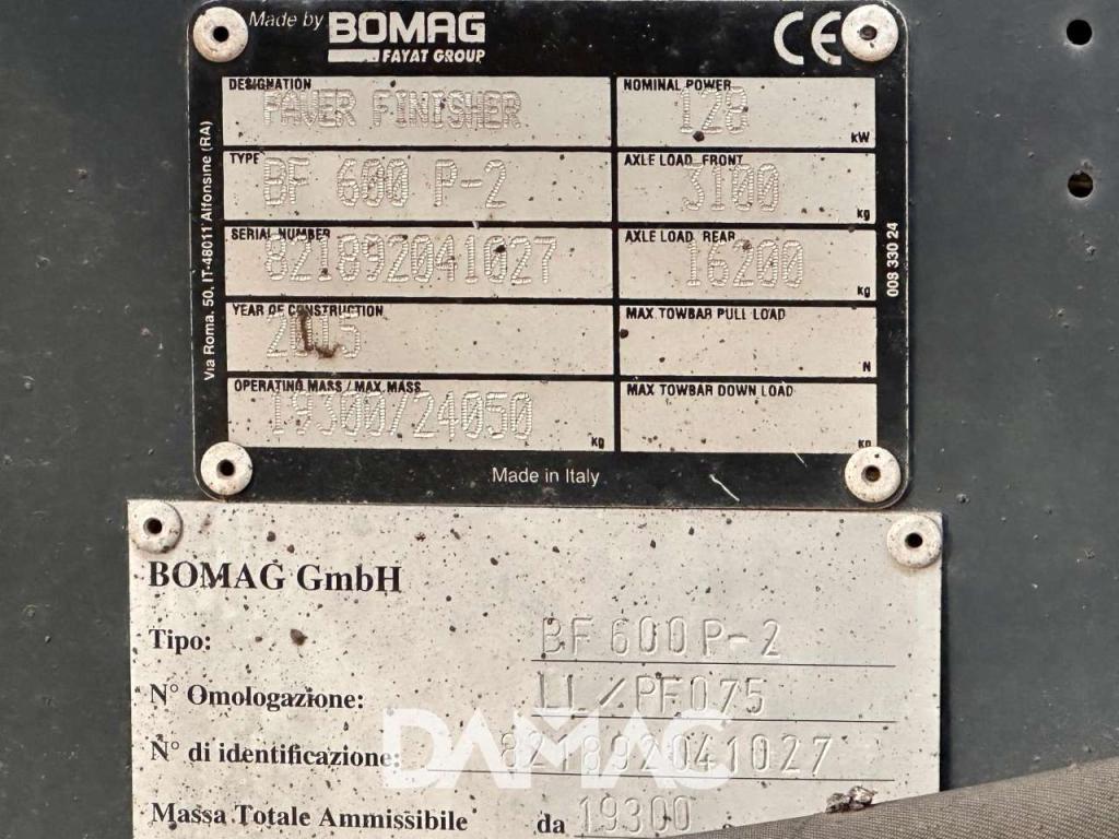 Bomag BF600 P-2 Photo 18
