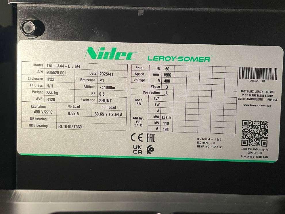 Iveco NEF45TM3 - 132 kVA Generator - DPX-19792 Photo 16