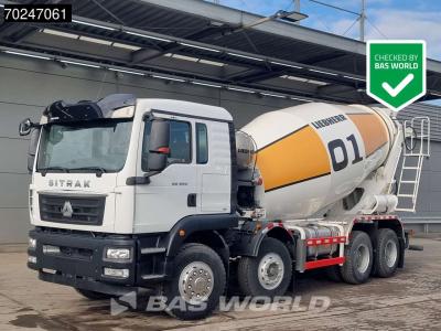 Sitrak G5 350 8X4 NEW! 8m3 Liebherr Mixer Big-Axle Steel Suspension sold by BAS World B.V.