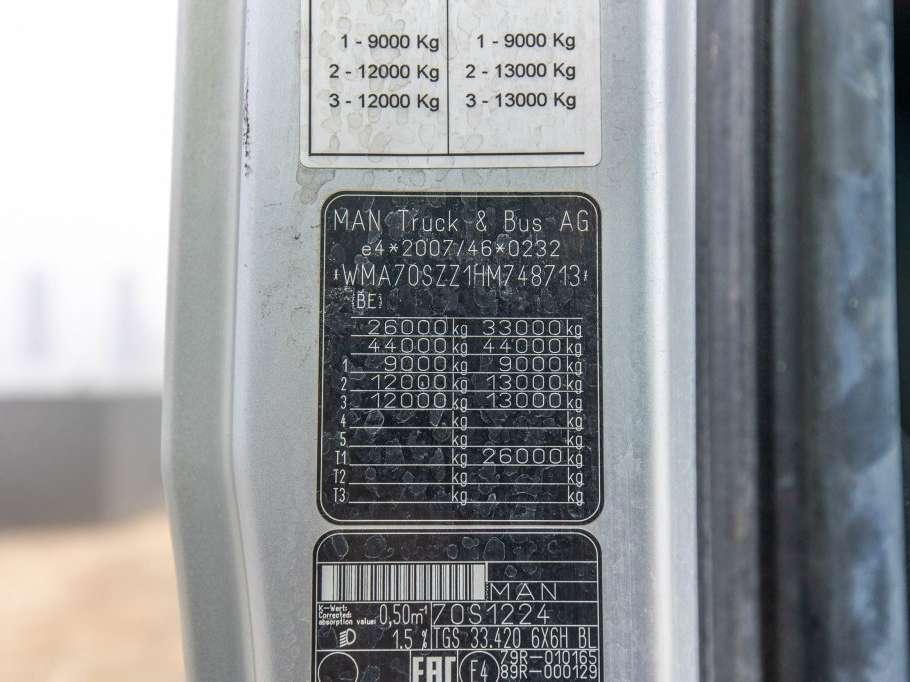 Man TGS 33.420 BL - 6X6H Photo 22