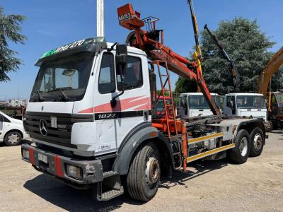 Mercedes-Benz 1827 Ecoliner + Gru sold by G.M. Service srl