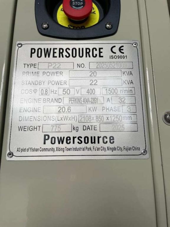Perkins 404D-22G - 22 kVA Generator - DPX-19801 Photo 6
