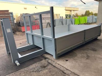 CONTAINER SCARRABILE NUOVO A PIANALE CON SPONDE sold by Aurora Srl