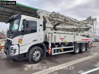 Volvo FMX 380 6X4 Sany SY37 RZ5-150 concrete pump steel suspension Automatic VEB Euro 6 sold by BAS World B.V.