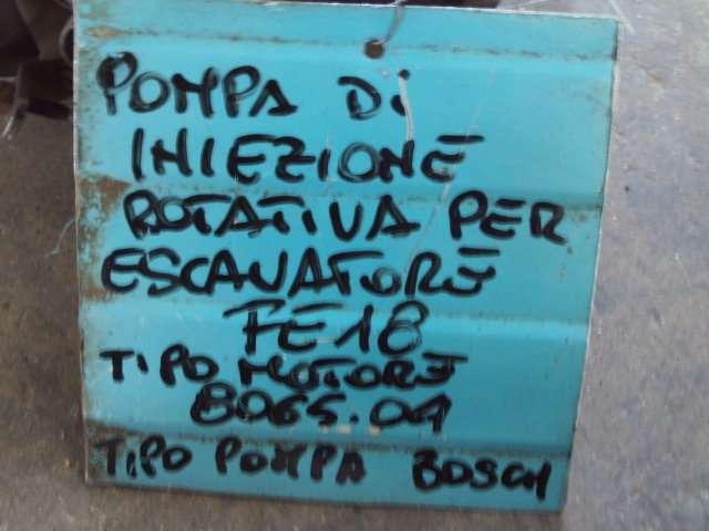 Pompa iniezione motore (rotativa) for Fiat Allis FE18 - MOTORE FIAT 8065.04 - POMPA BOSCH 04510214 Photo 7
