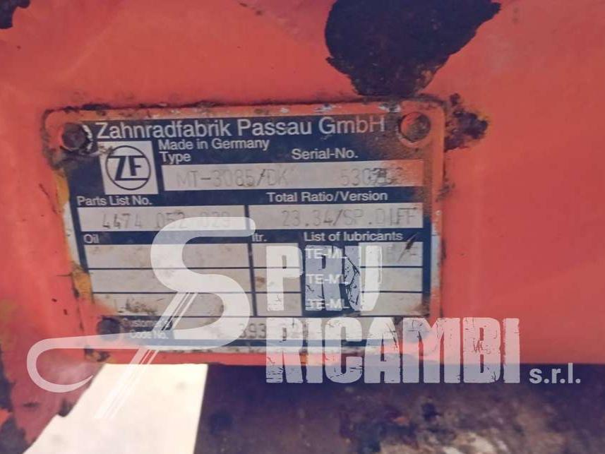 Front axle for ZF MT 3085/DK Photo 2