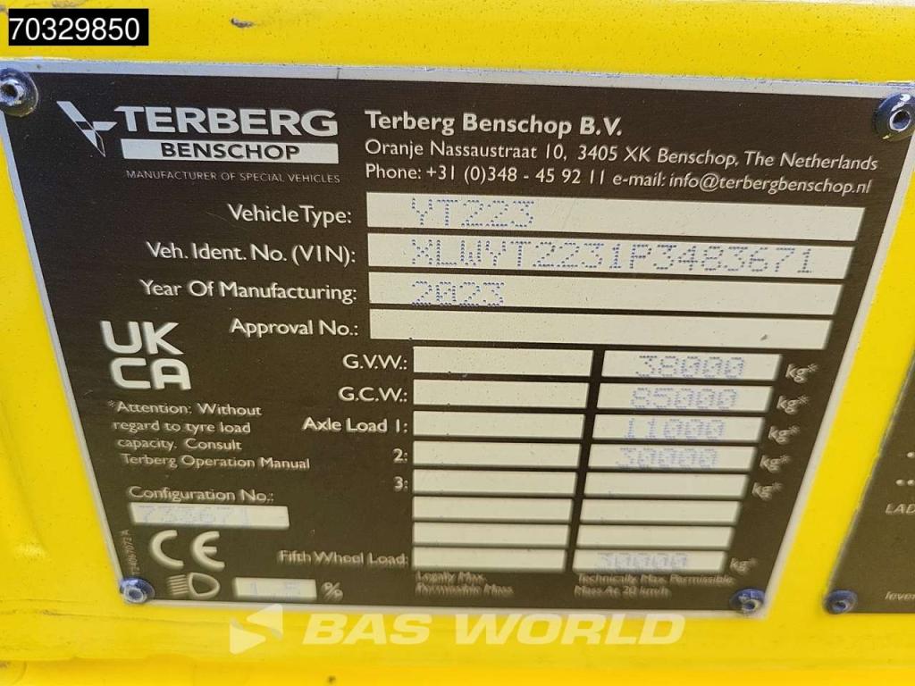 Terberg YT223 4X2 Big-Axle Hebesattel Photo 28