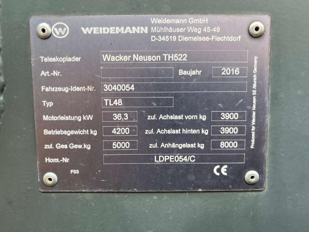 Wacker Neuson TH522 Photo 7